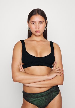 NINO CROP - Bikinitop - black