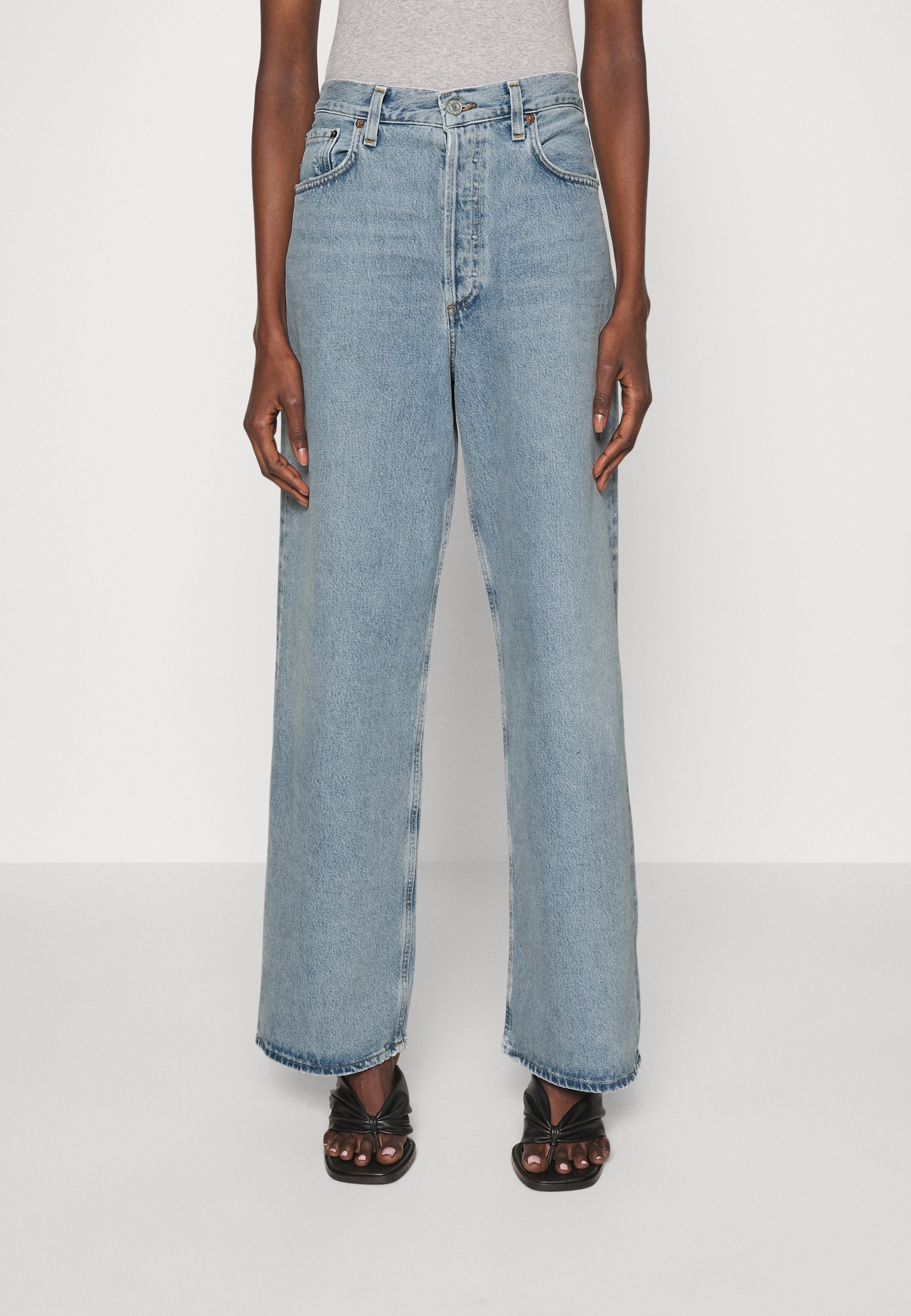 Agolde LOW RISE BAGGY - Jeans Relaxed Fit - void/light indigo 
