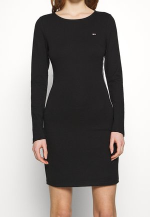 Tommy Jeans Robe fourreau - black