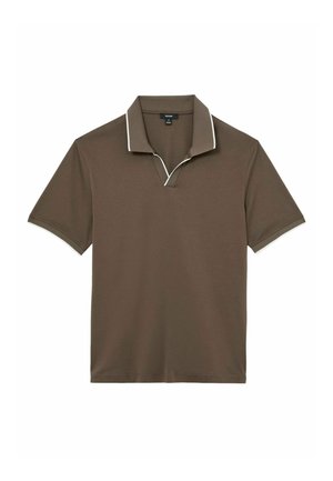 Reiss, Poloshirt - taupe brown