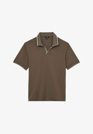 Reiss, Poloshirt - taupe brown