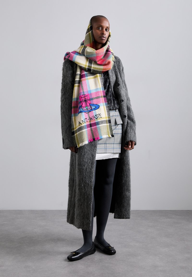 Écharpe Vivienne En Soie - Multicolore - Occasion (état Porté)