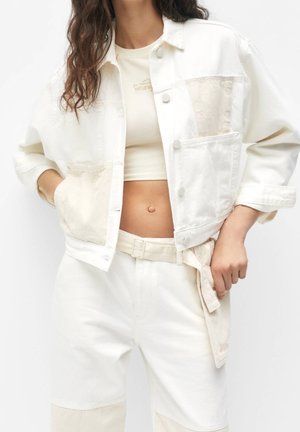 Veste en jean - sand