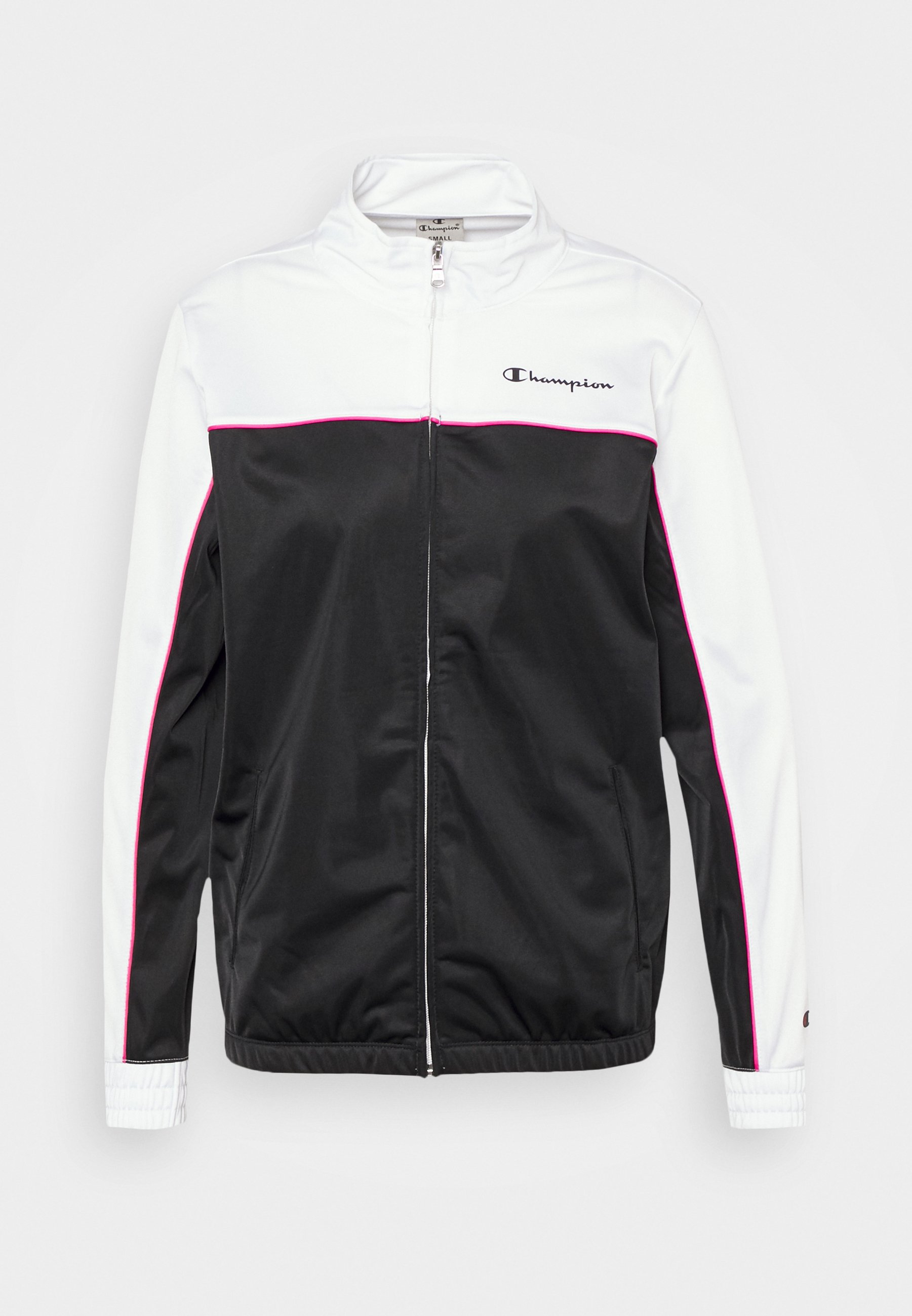 Champion FULL ZIP SUIT - Chándal - black/white/negro - Zalando.es