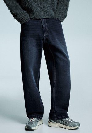 Túlméretezett farmernadrág - dark blue