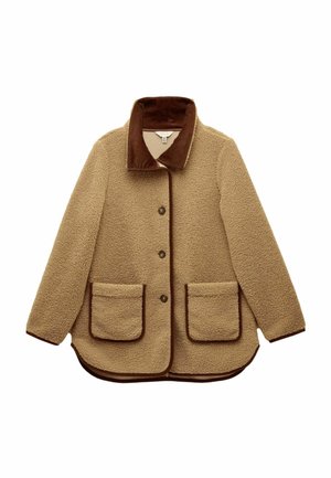 Fleece jacket - taupe