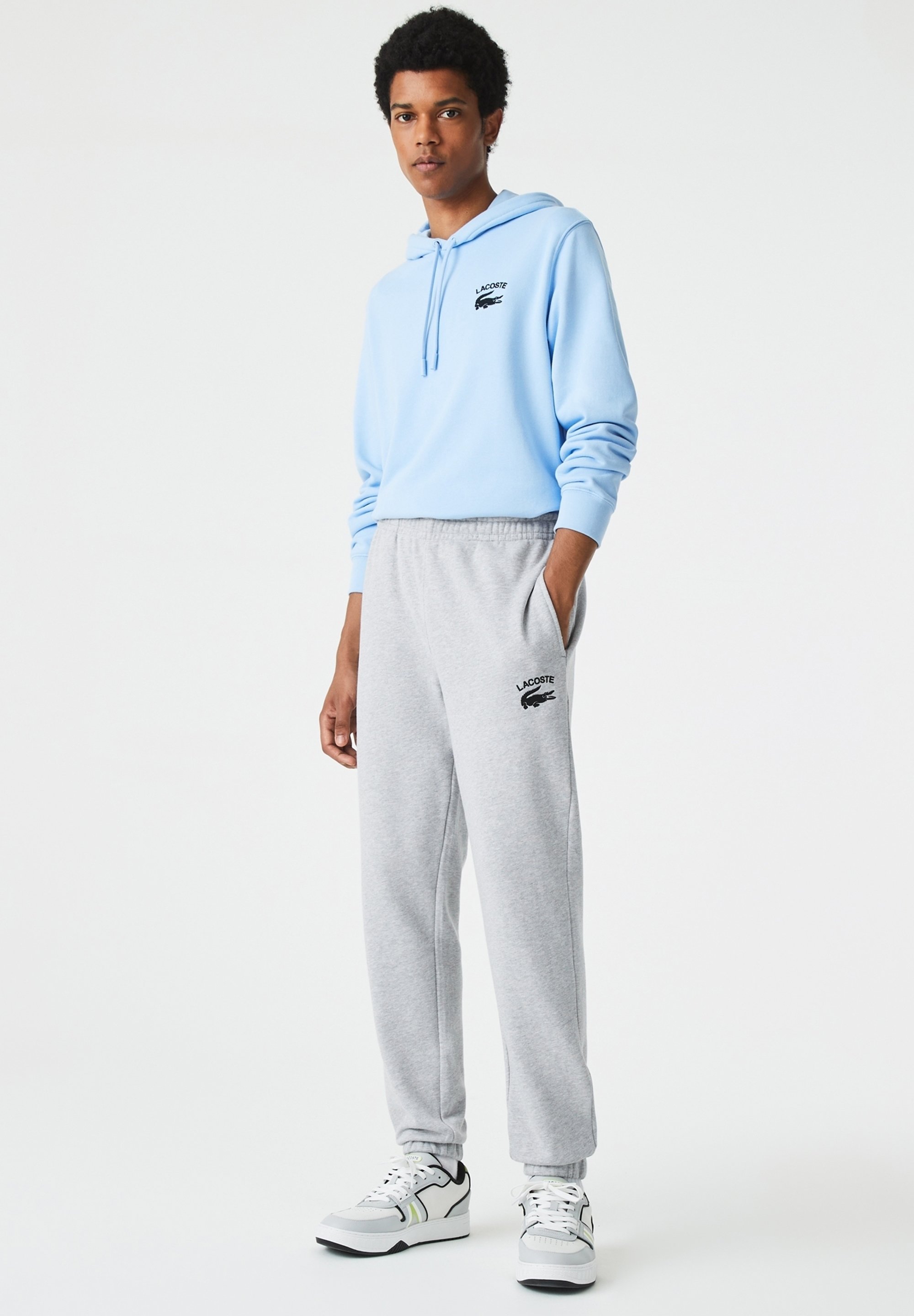 Lacoste Tr ningsbyxor Cca ljusgr Zalando se Lacoste Tr ningsbyxor Cca ljusgr Zalando se