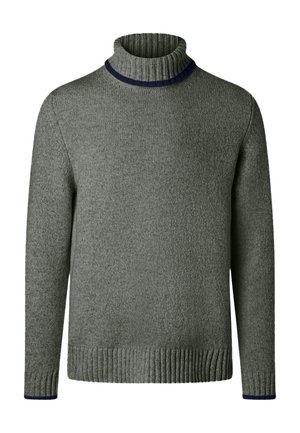 Strickpullover - dark moss