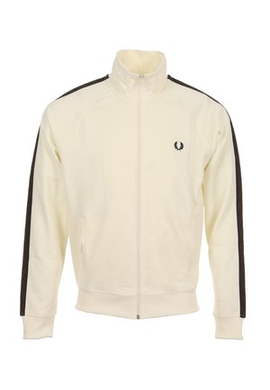 CONTRAST TAPE TRACK  - Giacca sportiva - ecru burnt tabacco