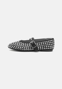 Simmi London - HAEL - Ballerine con cinturino - black Immagine in miniatura 1