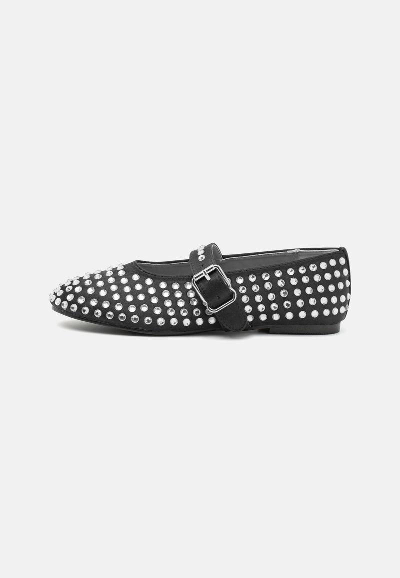 Simmi London - HAEL - Ballerine con cinturino - black, Ingrandire