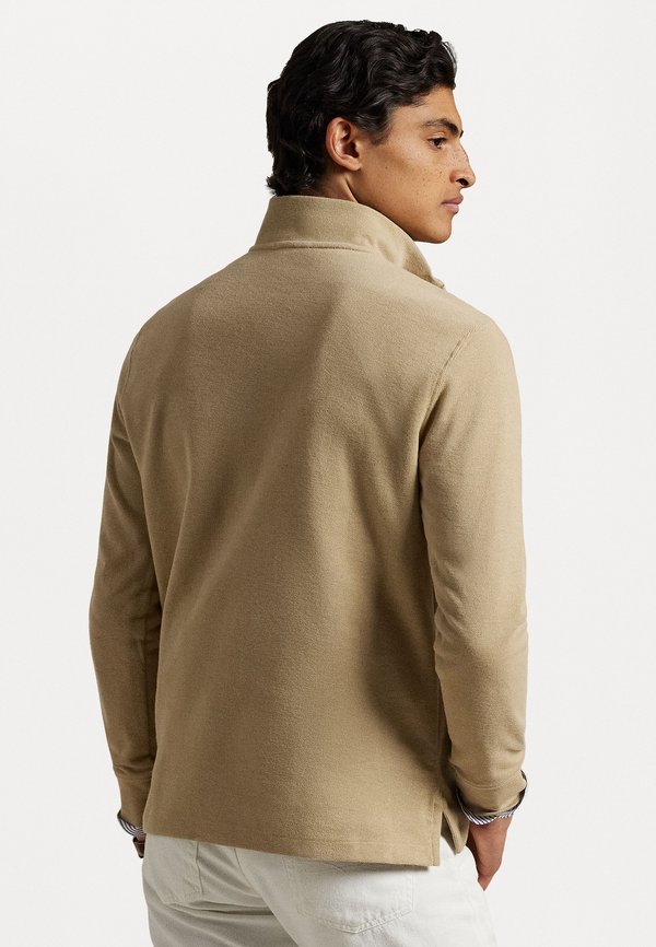 ESTATE RIB QUARTER ZIP PULLOVER - Jumper - coastal beige3