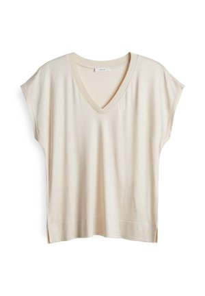 OPUS, REGULAR FIT - Basic T-shirt - natural glaze