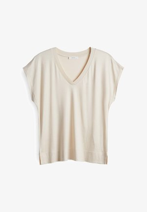OPUS, REGULAR FIT - T-shirt basic - natural glaze
