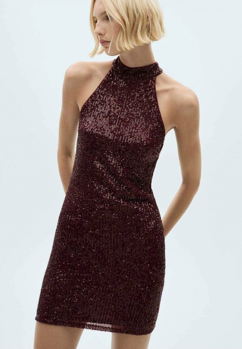 Mango Burgundy Sequin Dress Simkhai Mako Mini Dress in Mangosteen Mango Burgundy Sequin Dress Simkhai Mako Mini Dress in Mangosteen