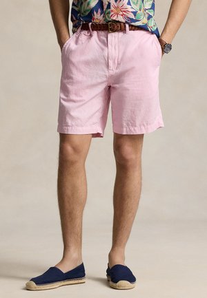 8.5-INCH CLASSIC FIT LINEN-COTTON SHORT - Rövidnadrágok - carmel pink