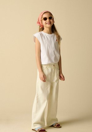 Sissy-Boy, SISSY-BOY WEITE HOSE - WEISS - Trousers - weiß