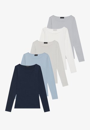 5 PACK - Top s dlhým rukávom - navy blazer/dusty blue/catherdral spire/quiet gray/wispy clouds