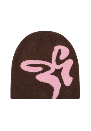 FELICIOUS Kootud müts - brown