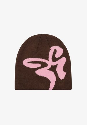 FELICIOUS Beanie - brown