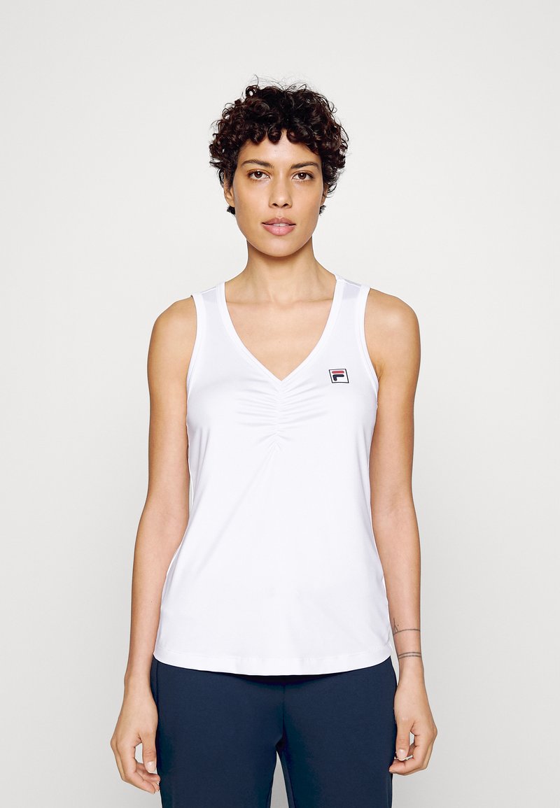 Damen Sportbekleidung | Fila MARLEEN Top white/weiß - IC15456 Damen Sportbekleidung | Fila MARLEEN Top white/weiß - IC15456