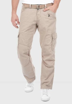 BENITO - Cargohose - stone beige