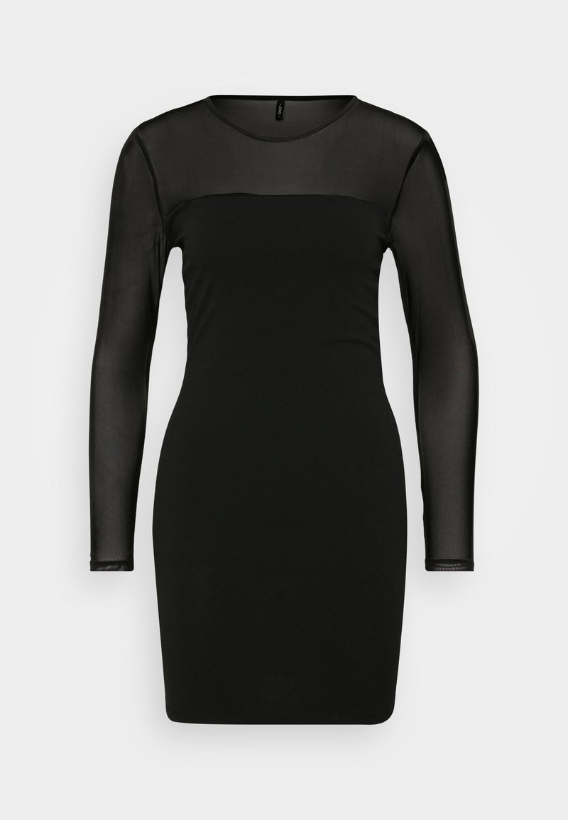 Only Petite Cocktailjurk zwart Only Petite Cocktailjurk zwart