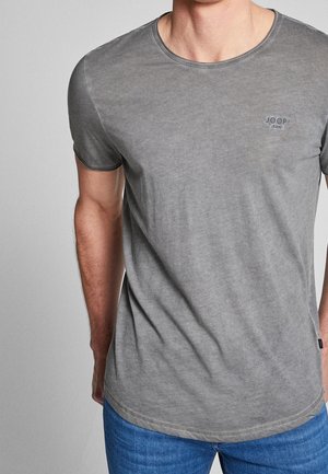 T-shirt basique - mottled dark grey