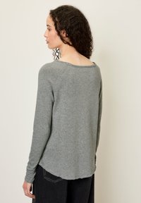 American Vintage SONOMA - Pikkade varrukatega topp - gris chine