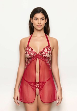 NICOLE - Nattrøjer / negligé - ruby plain