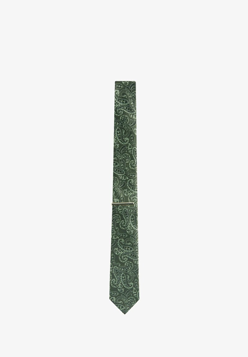 Next Tie - mottled green