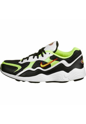 AIR ZOOM ALPHA - Sneaker low - black/volt-habanero red-white