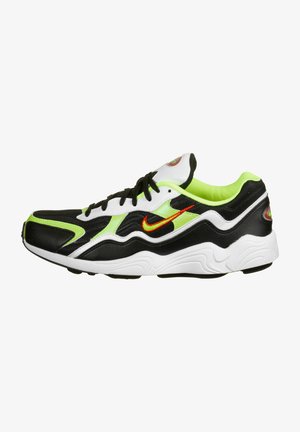 Nike Sportswear AIR ZOOM ALPHA - Sneaker low - black/volt-habanero red-white
