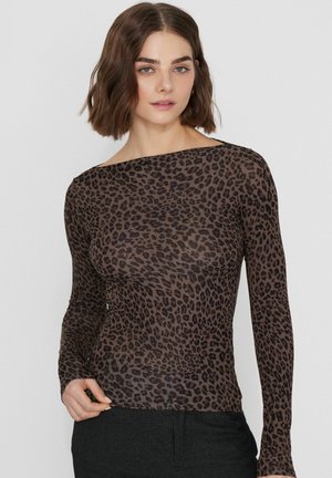 Langarmshirt - brown