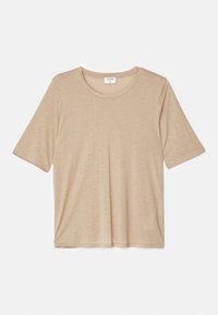ELENA TEE - T-shirt med print - sandstone