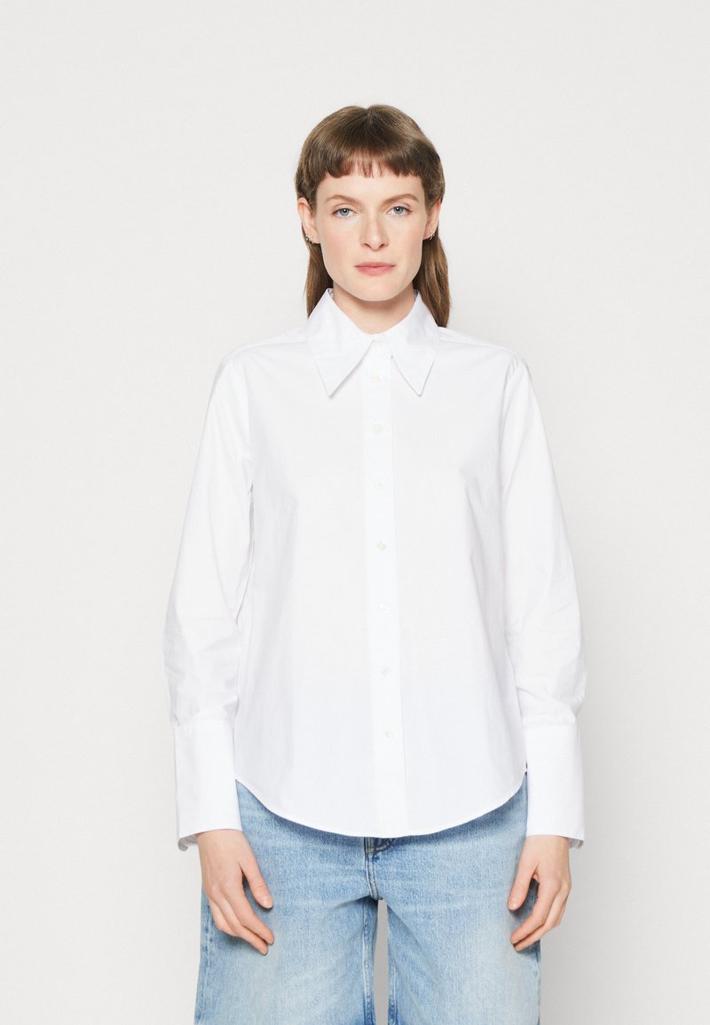 Banana Republic CLASSIC SHIRT Buttondown blouse white Zalando.ie