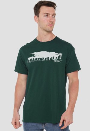 Cotton Soul, THE HOBBIT THE COMPANY - T-Shirt print - dark green