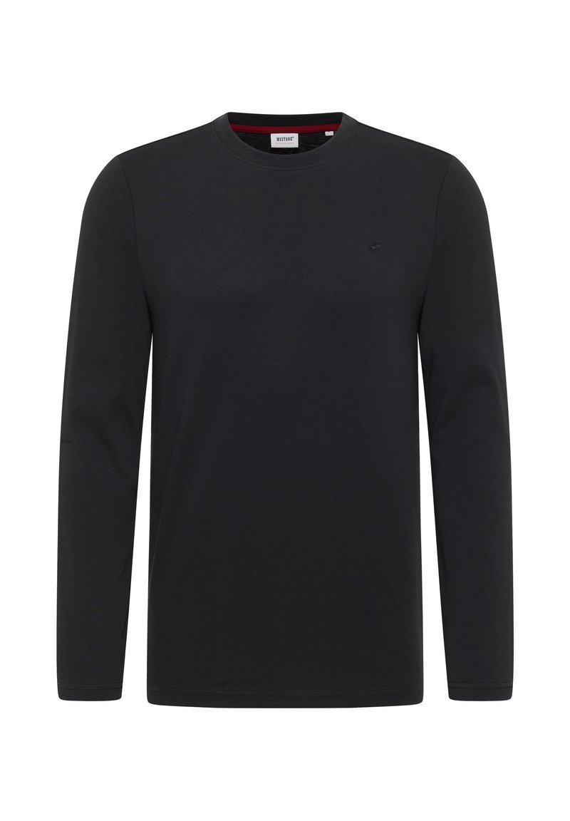 mustang Longsleeve zwart
