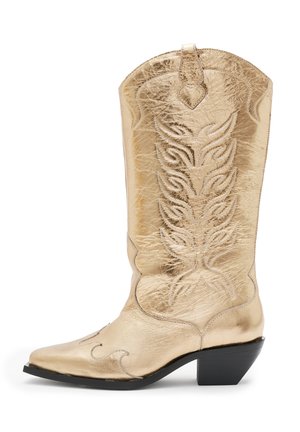 DOLLY - Botas camperas - metallic gold