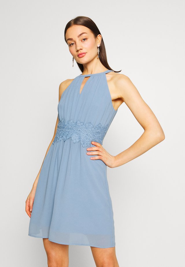 VIMILINA HALTERNECK - Cocktail dress / Party dress - ashley blue