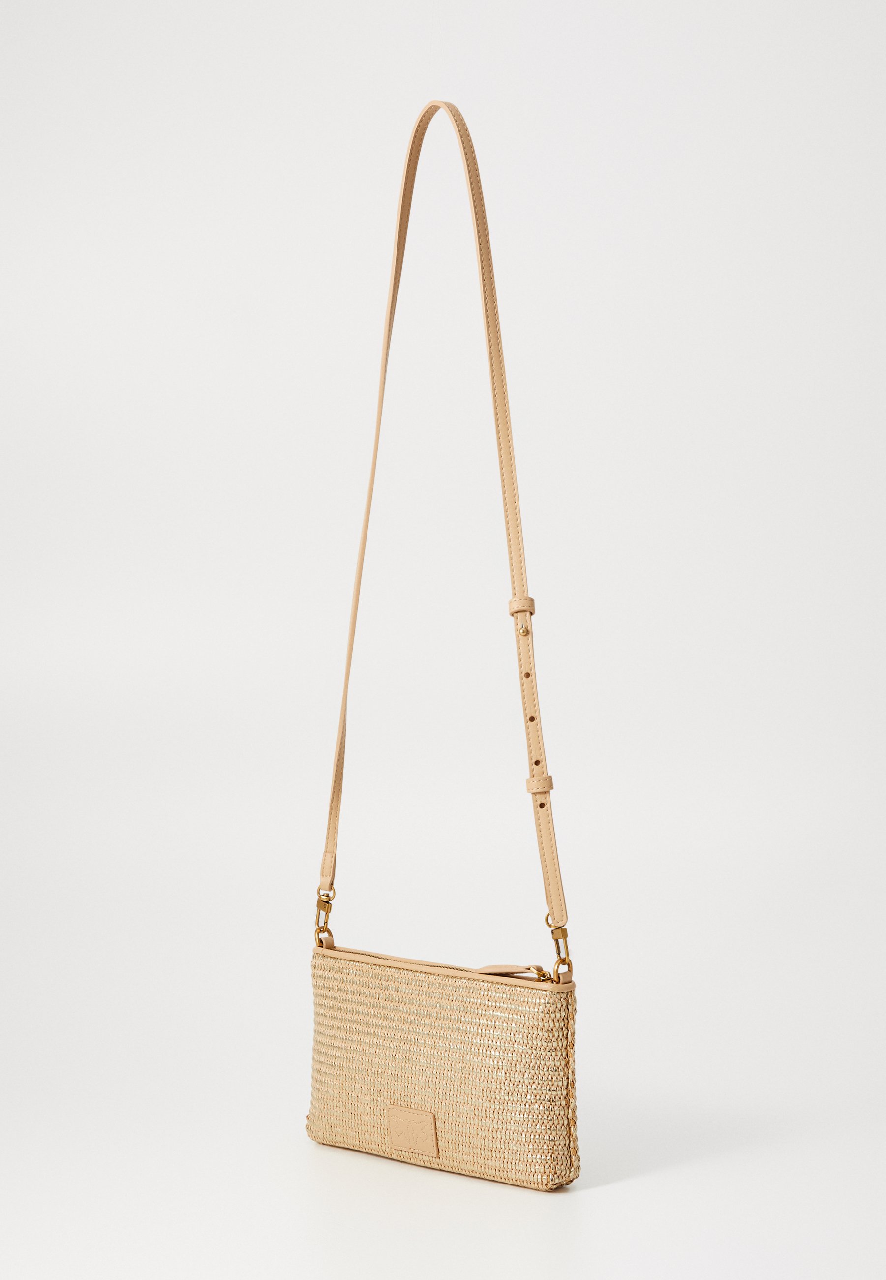 Pinko FLAT HORIZONTAL MINI - Pochette - antique gold Pinko FLAT HORIZONTAL MINI - Pochette - antique gold