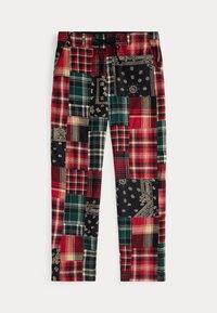 POLO PREPSTER PATCHWORK EASY PANT - Stoffhose - black