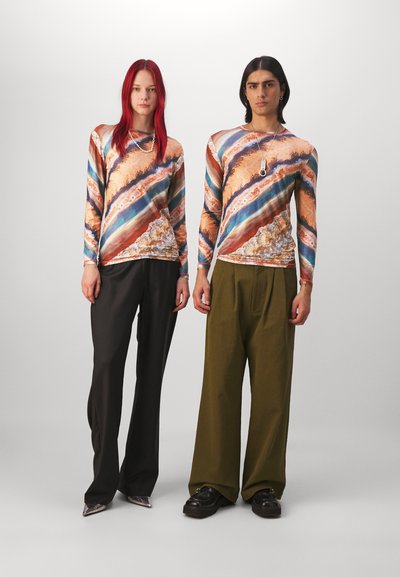 HOUSE OF JAFFA DEAD SEA POWER UNISEX - Long sleeved top - orange