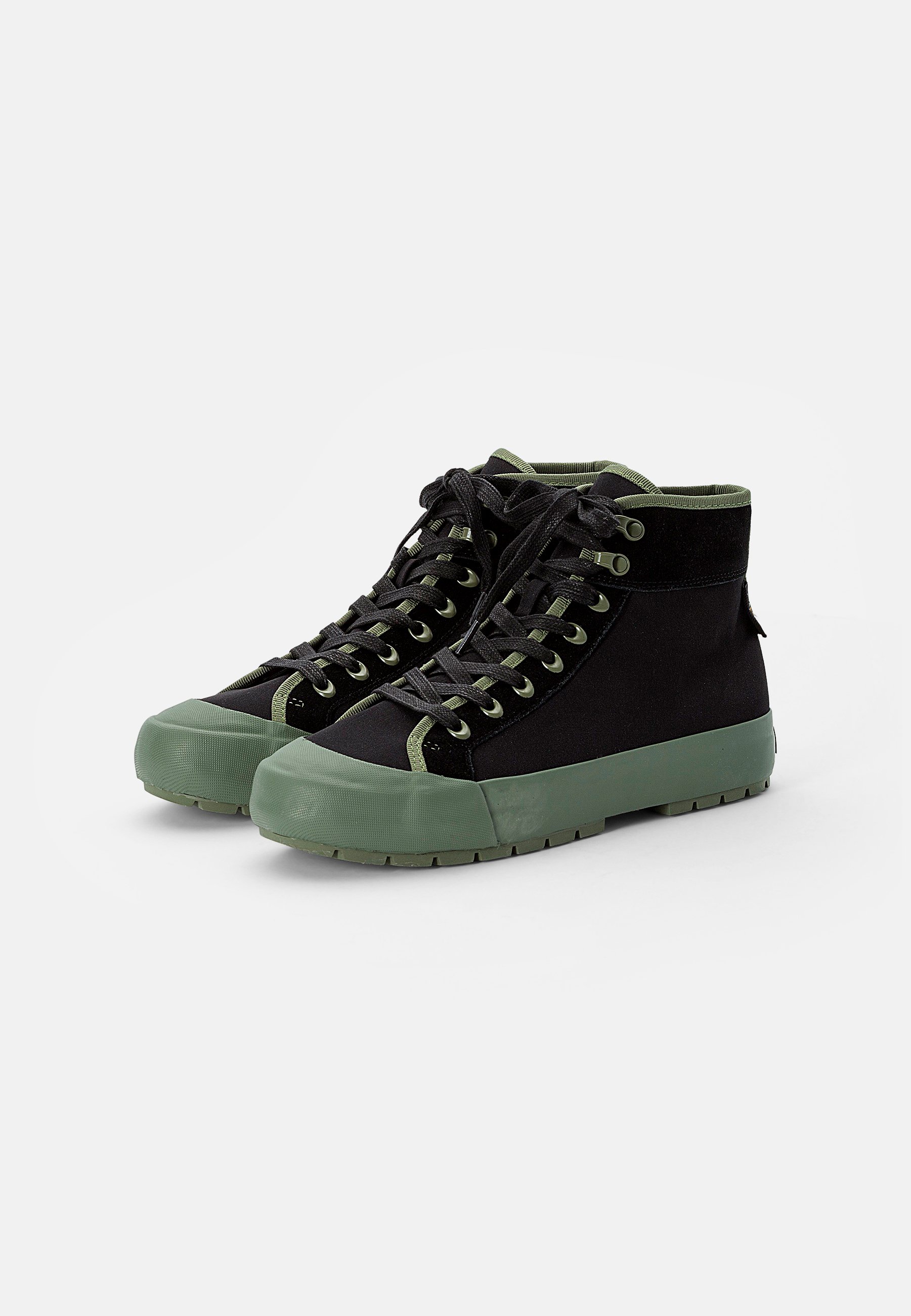 Levi's® LA PAZ - High-top trainers - regular black/black - Zalando.de