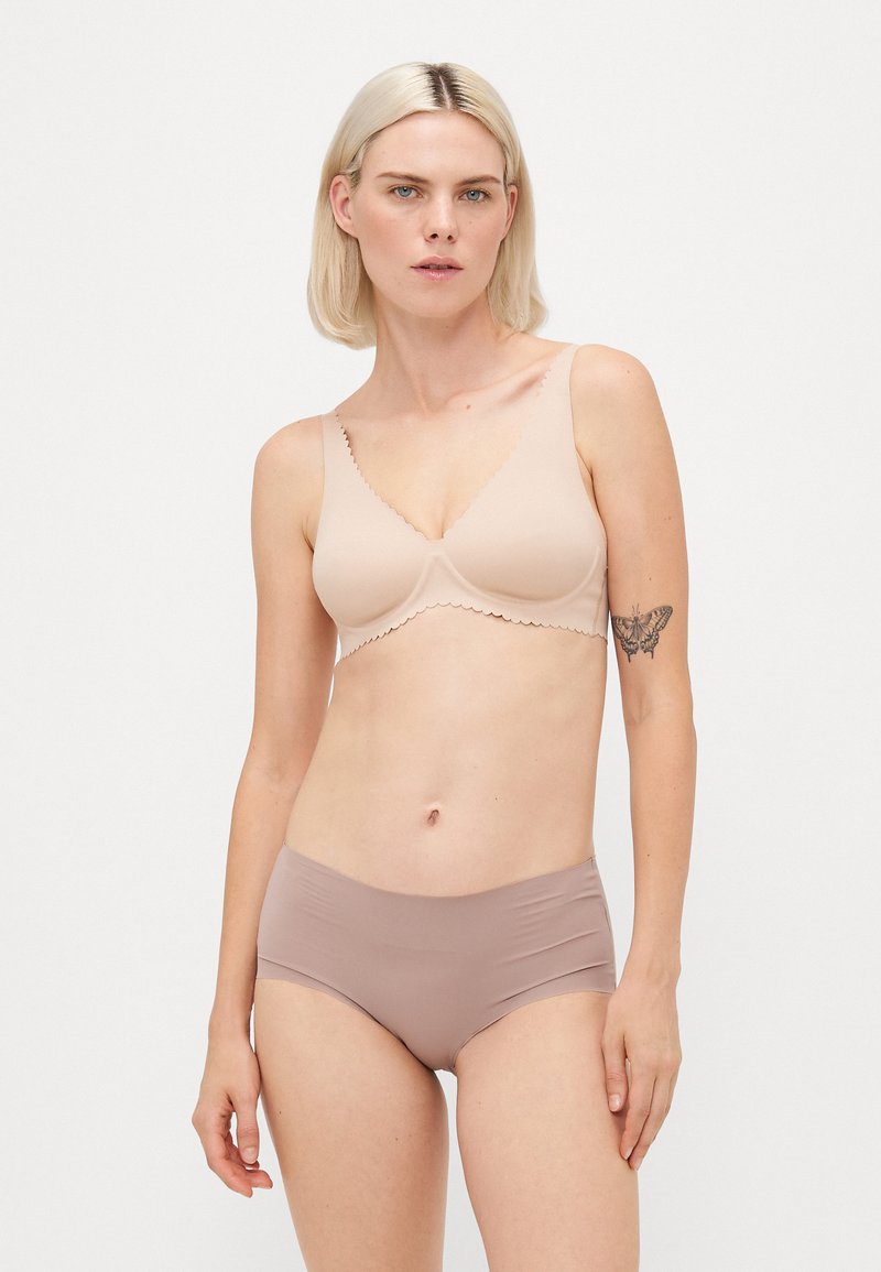 Dim Lot De 3 Soutiens-Gorge Pockets Ado Fille – Confort Optimal Et Motifs Fun En Coton Doux