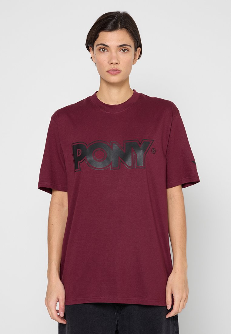 Pony T-shirt print meerkleurig Pony T-shirt print meerkleurig