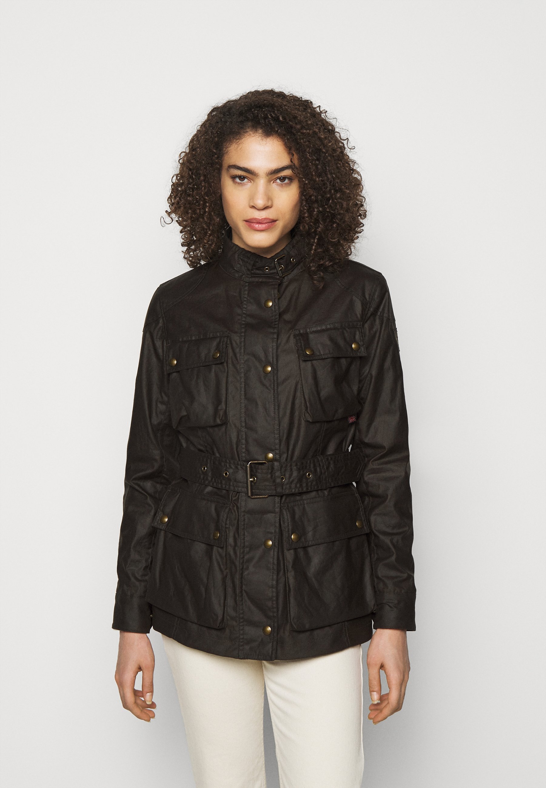 Belstaff TRIALMASTER JACKET - Light jacket - faded olive/mottled olive -  Zalando.de