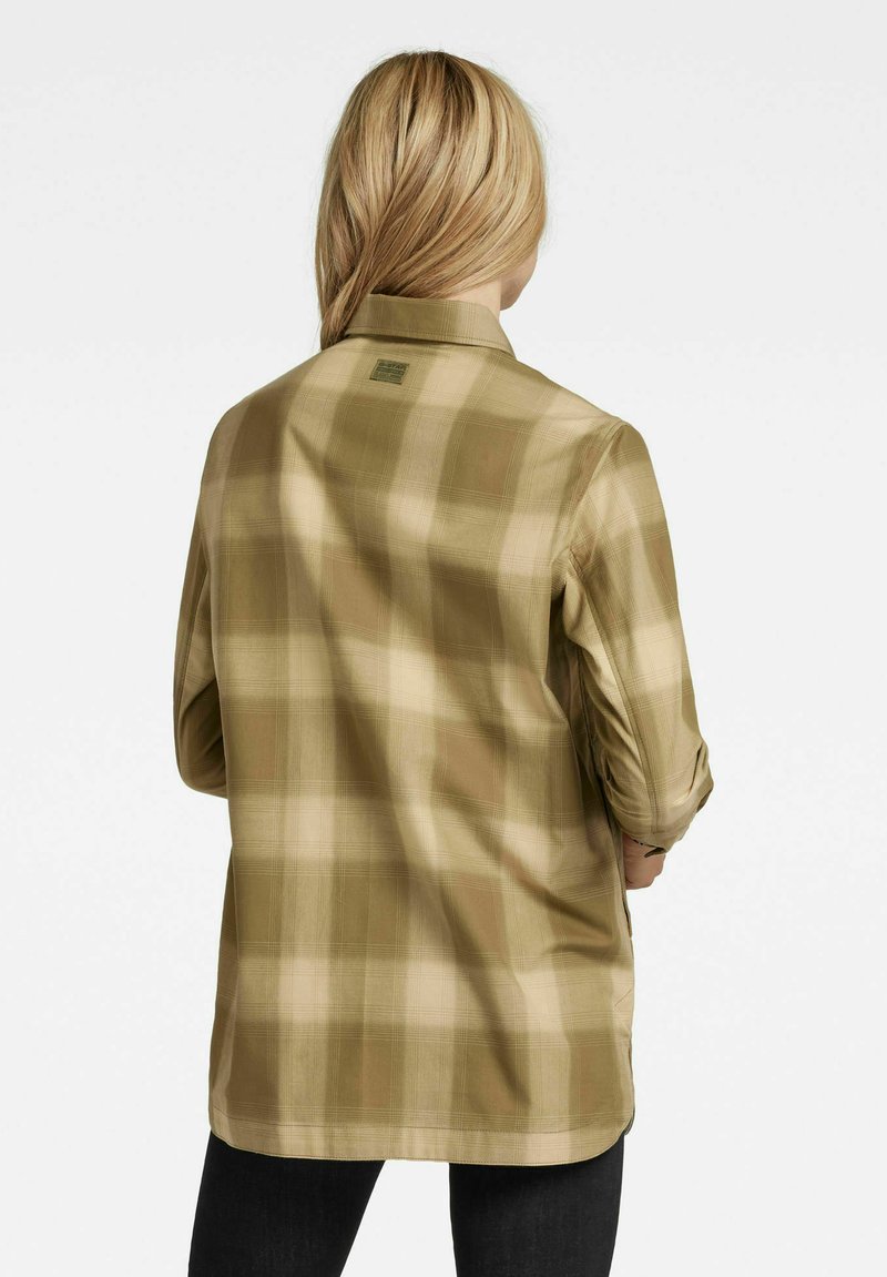 Damen Leichte Jacken | G-Star Leichte Jacke fresh army green ryan check/hellbraun - GW19254 Damen Leichte Jacken | G-Star Leichte Jacke fresh army green ryan check/hellbraun - GW19254
