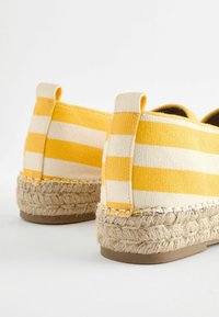 Next FOREVER COMFORT CHUNKY - Espadrillas - yellow white