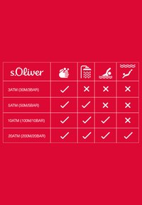 s.Oliver Uhr - silberfarben
